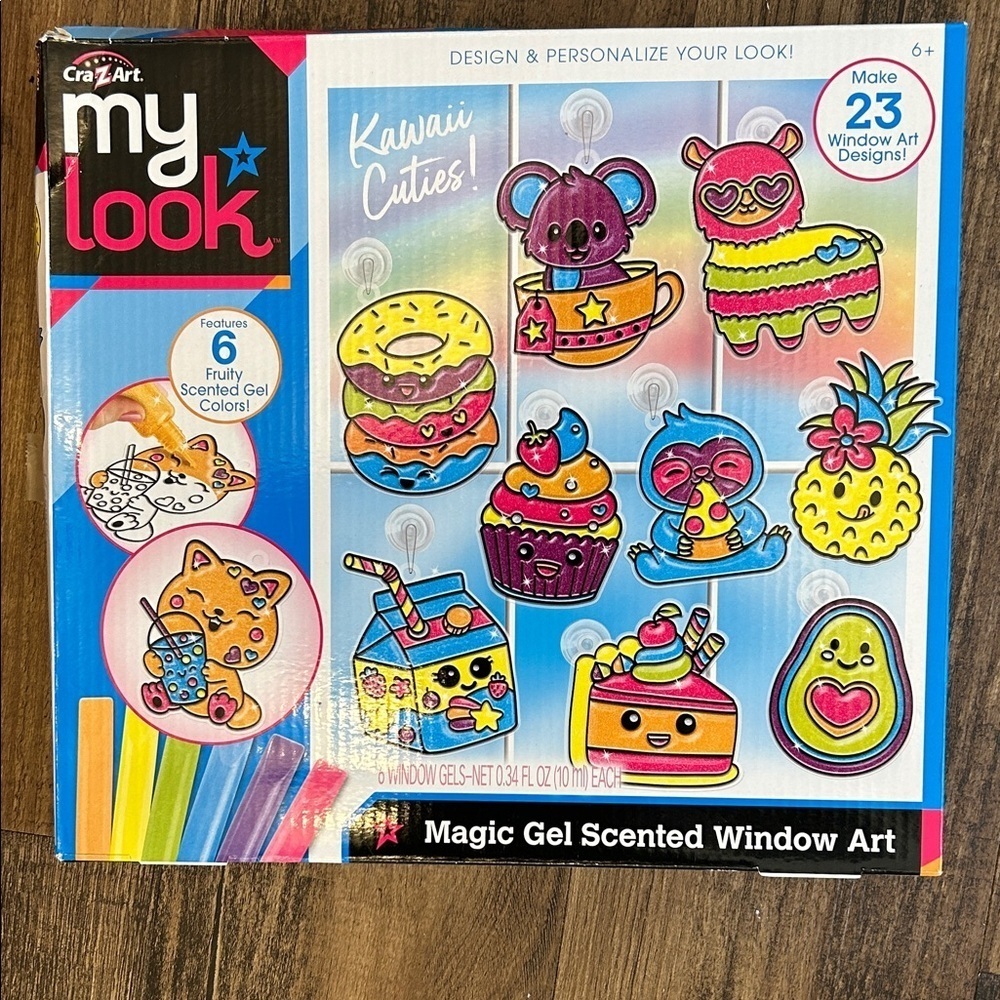 My Look Magic Gel Scented Window Art Kit - Colorful